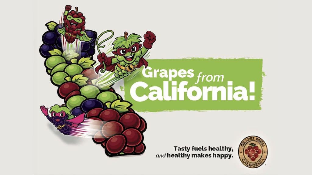 California Table Grape Commission Launches a New Global Campaign as the Season Arrives Early