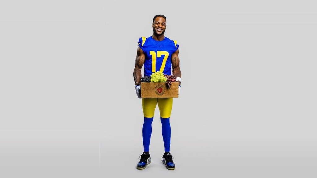 Grapes from California Team Up with NFL Star Davante Adams